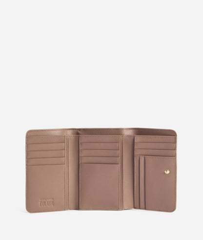 Portafoglio bifolder medio in tessuto goffrato stampa saffiano - Windy City - Alviero Martini Prima Classe