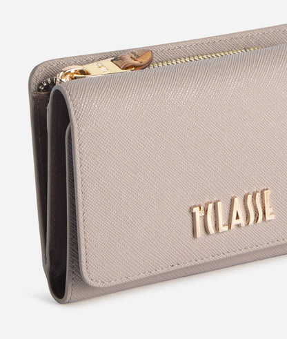 Portafoglio bifolder medio in tessuto goffrato stampa saffiano - Windy City - Alviero Martini Prima Classe