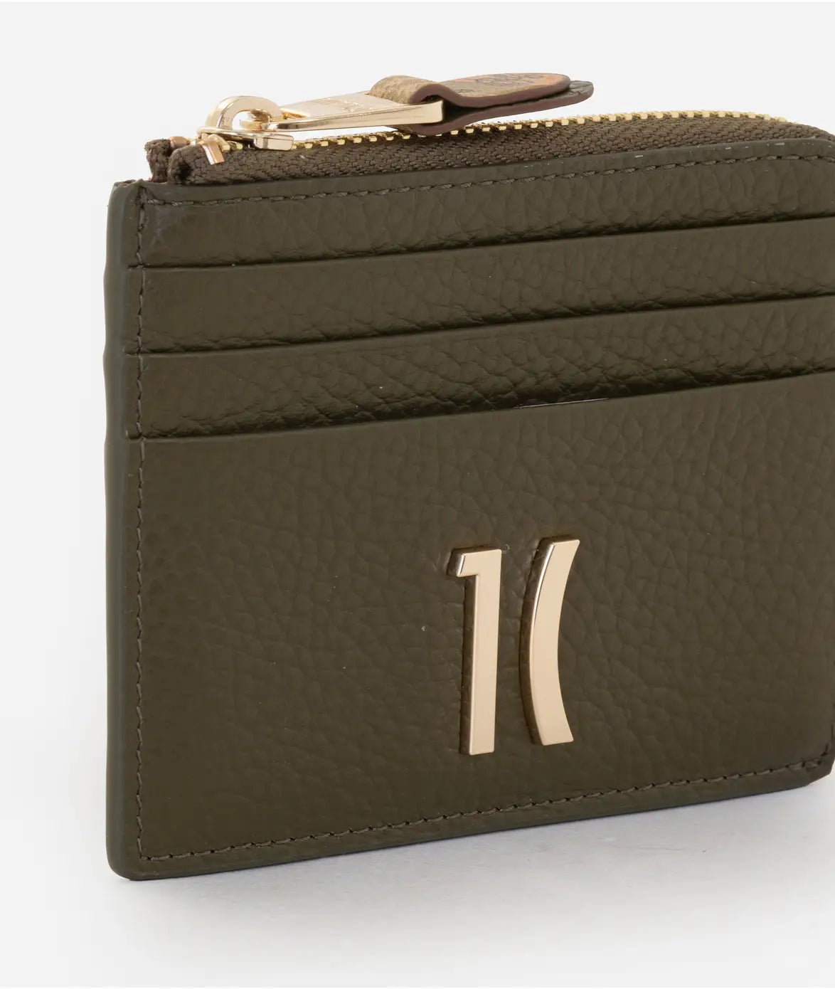 Bustina Portacarte in pelle granata - Castle Leather - Alviero Martini Prima Classe