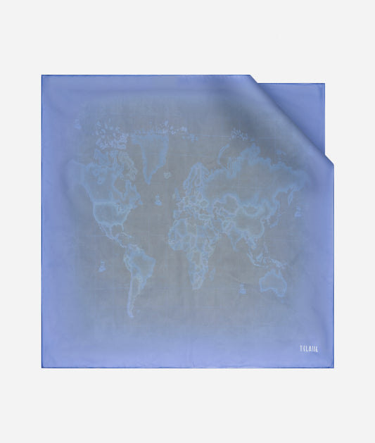 Foulard Geo Sfumato Invertito 75x75 - Alviero Martini Prima Classe