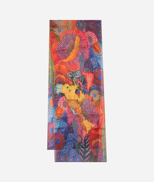 Sciarpa Geo Anemoni 29x150 - Alviero Martini Prima Classe