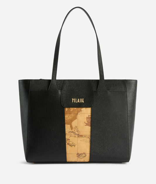 Borsa shopper grande Nero - Bloom City - Alviero Martini Prima Classe