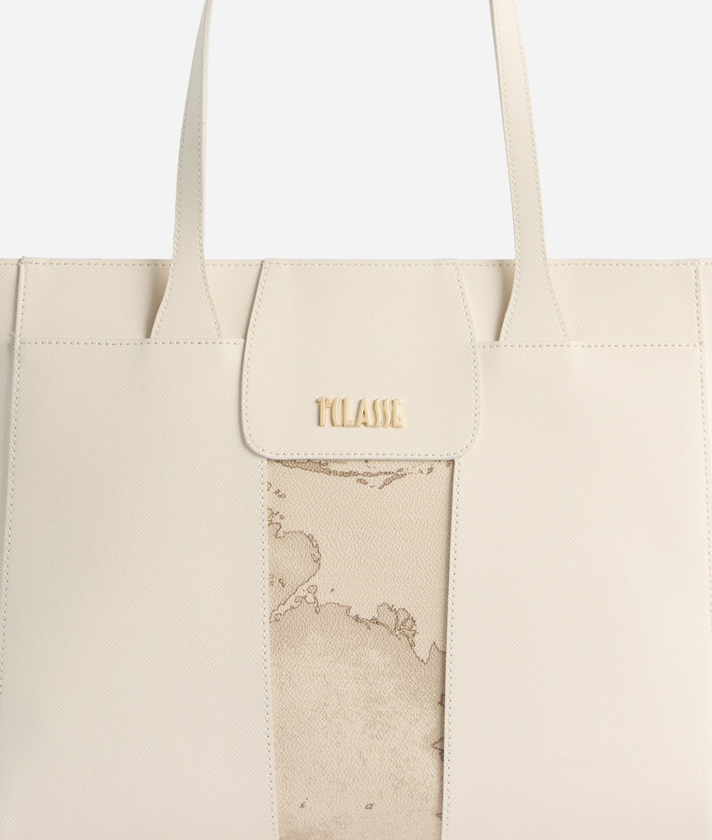 Borsa shopper grande Avorio - Bloom City Safari - Alviero Martini Prima Classe