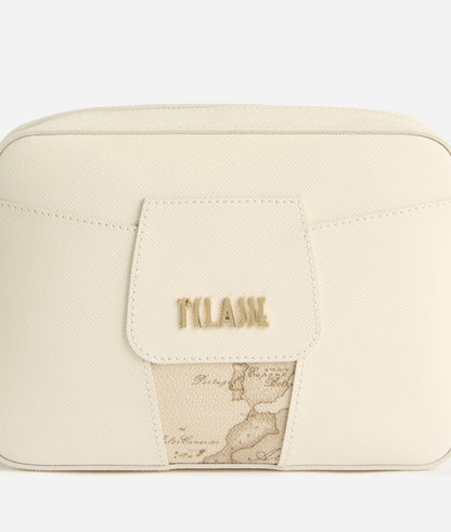 Borsa donna a tracolla Avorio Bloom City Safari - Alviero Martini Prima Classe