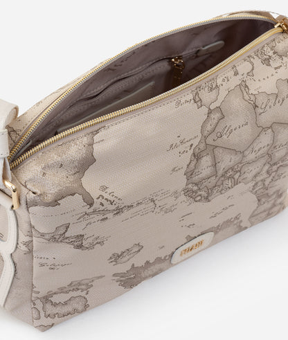 Tracollina in tessuto soft stampa Geo Safari - Soft Petals -Alviero Martini Prima Classe