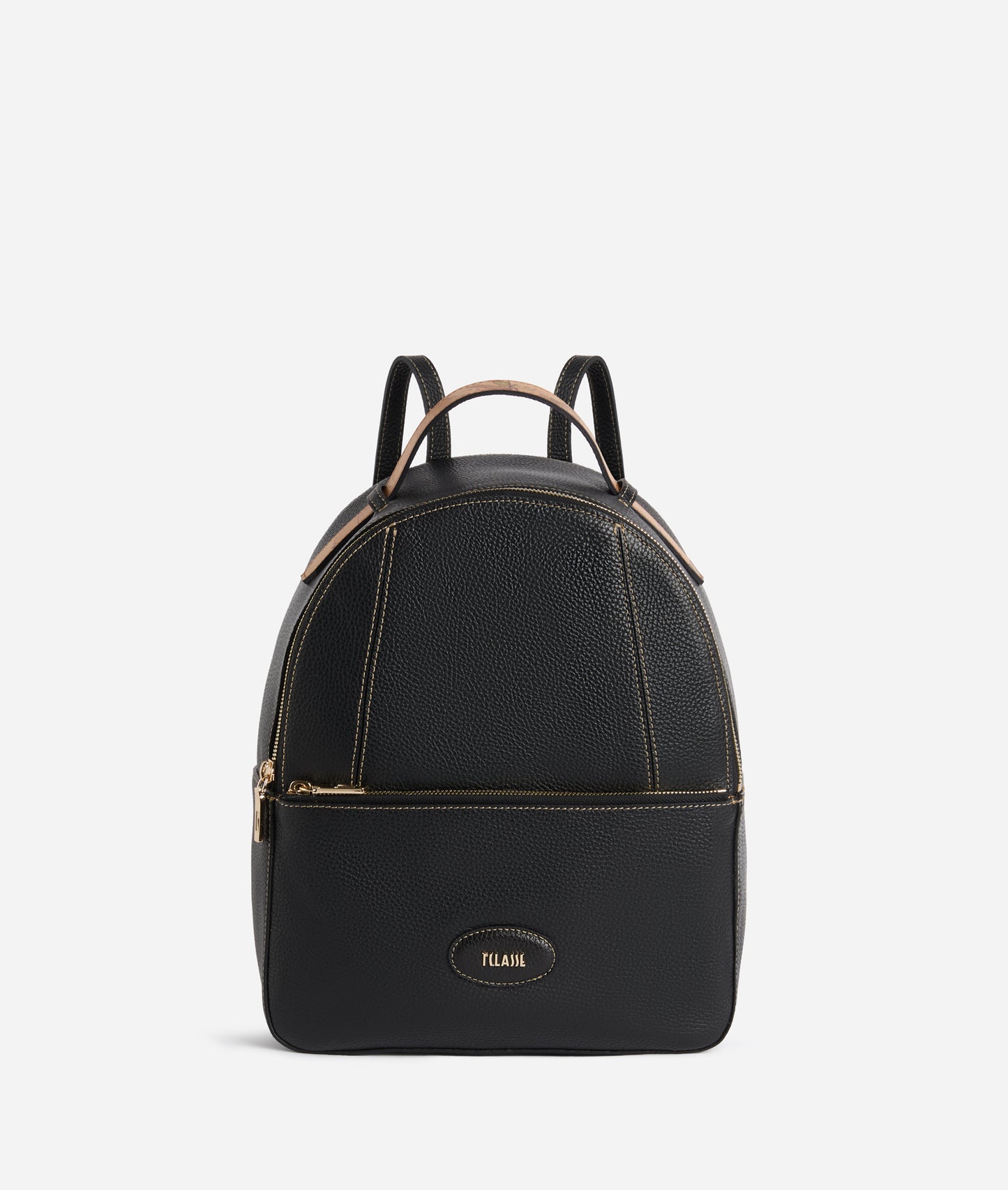 Zaino medio donna in pelle granata Nero Rodeo Leather - Alviero Martini Prima Classe