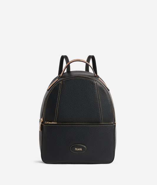 Zaino medio donna in pelle granata Nero Rodeo Leather - Alviero Martini Prima Classe