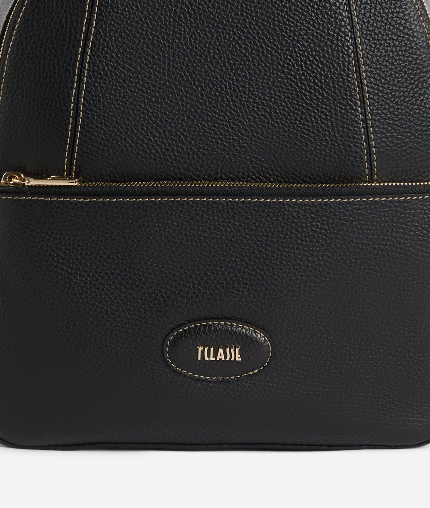 Zaino medio donna in pelle granata Nero Rodeo Leather - Alviero Martini Prima Classe