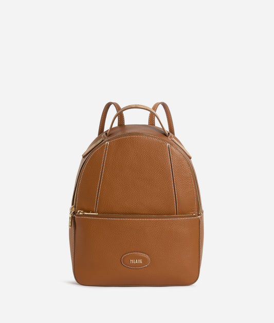 Zaino medio donna in pelle granata Cuoio Rodeo Leather - Alviero Martini Prima Classe