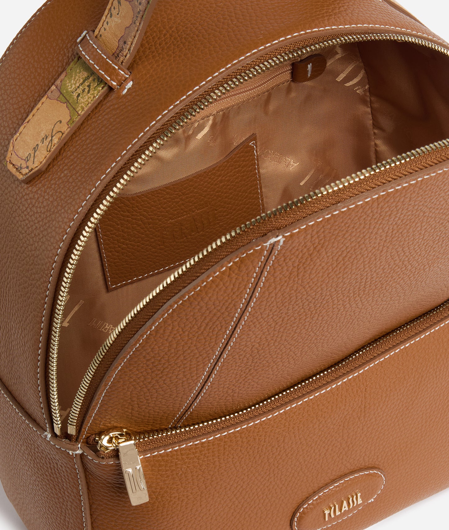 Zaino medio donna in pelle granata Cuoio Rodeo Leather - Alviero Martini Prima Classe