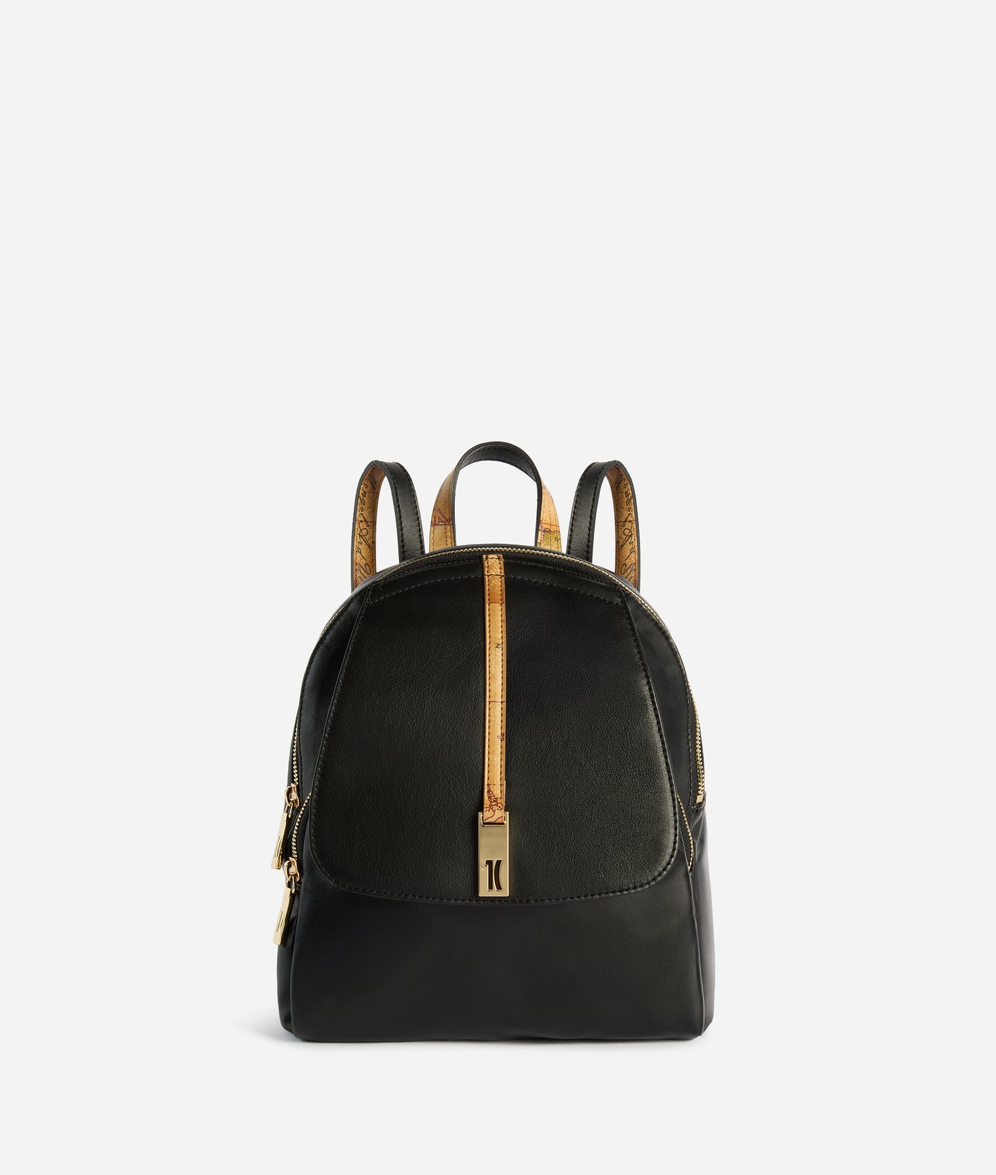 Zaino medio donna in pelle nappata Nero - Talisman Leather - Alviero Martini Prima Classe