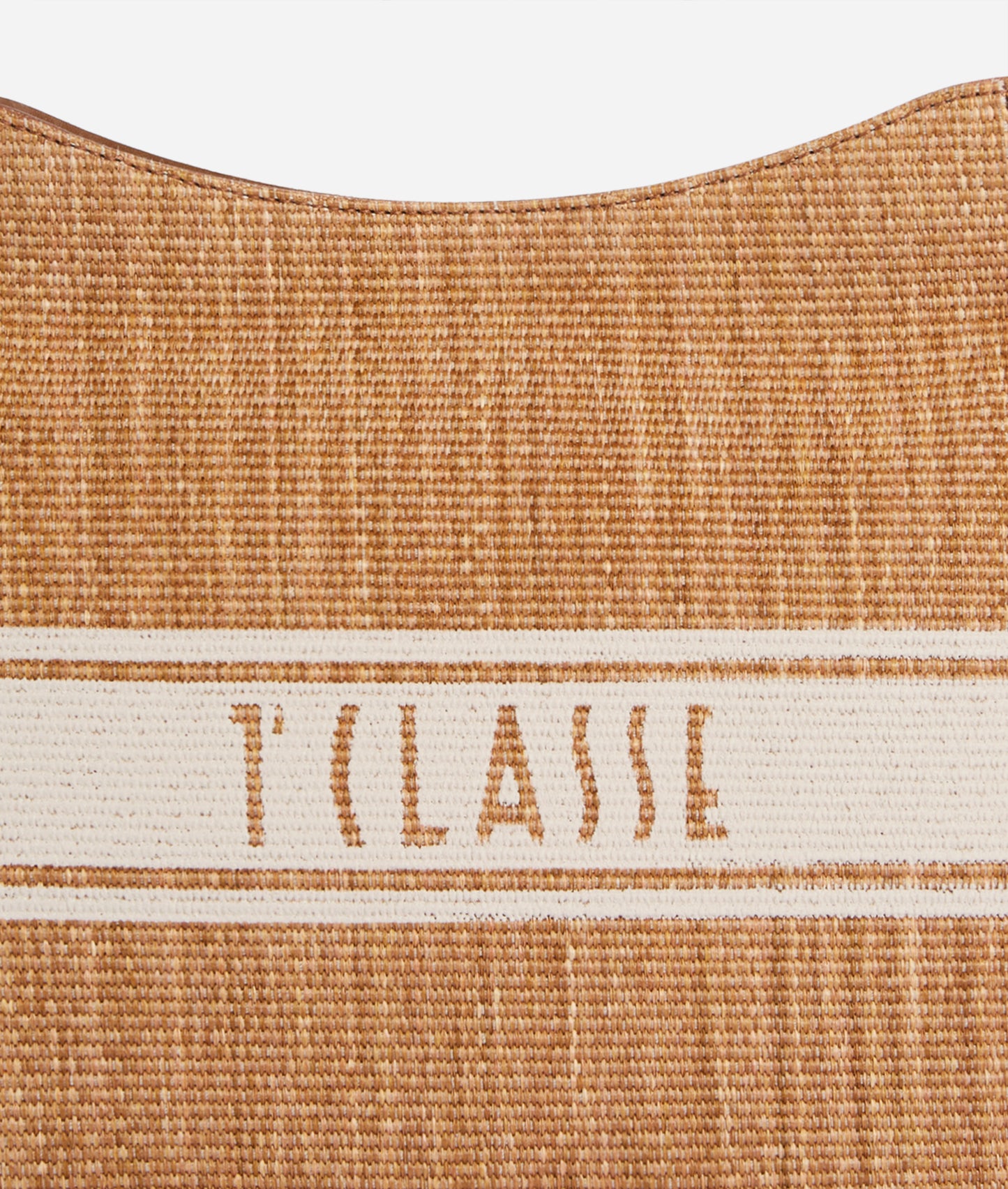 Borsa sottospalla in tessuto effetto rafia - Rafia Coast - Alviero Martini Prima Classe