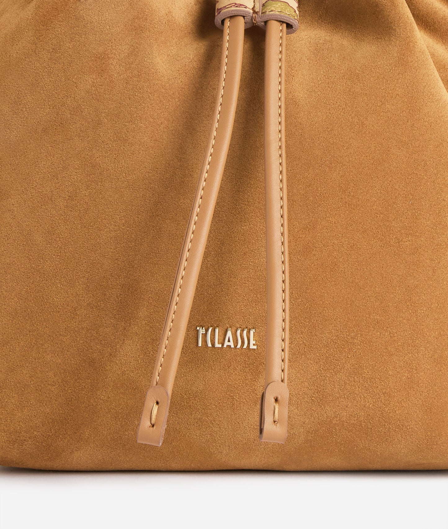 Borsa secchiello in pelle scamosciata Rame - Tribal Leather - Alviero Martini Prima Classe