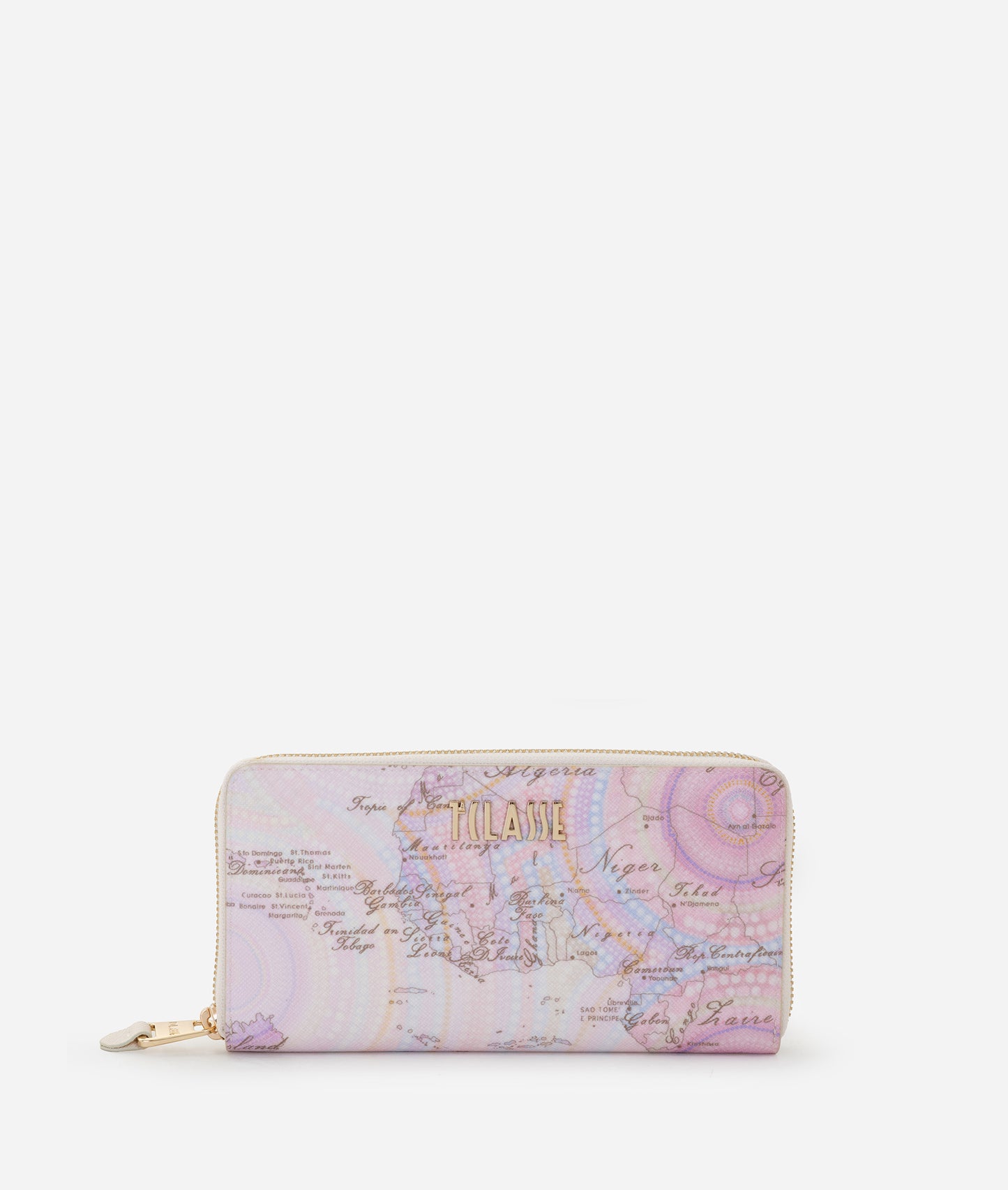 Portafoglio zip-around lungo Geo Dots Art - Alviero Martini Prima Classe