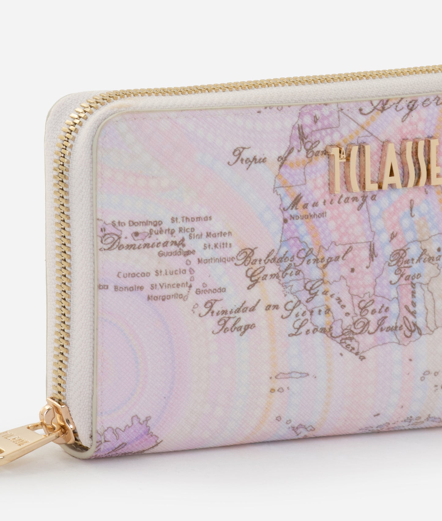 Portafoglio zip-around lungo Geo Dots Art - Alviero Martini Prima Classe