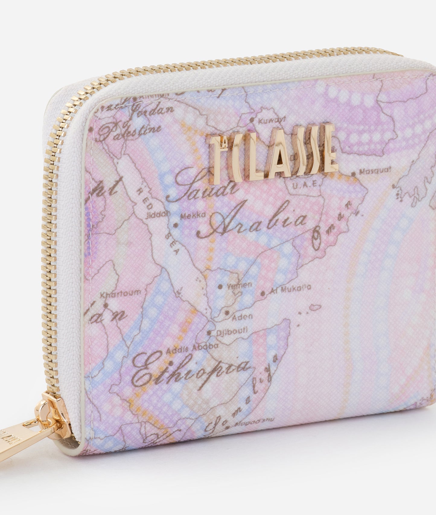 Portafoglio zip-around piccolo Geo Dots Art - Alviero Martini Prima Classe