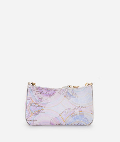 Pochette in tessuto goffrato Geo Dots Art - Alviero Martini Prima Classe