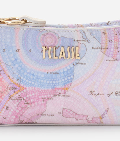 Pochette in tessuto goffrato Geo Dots Art - Alviero Martini Prima Classe