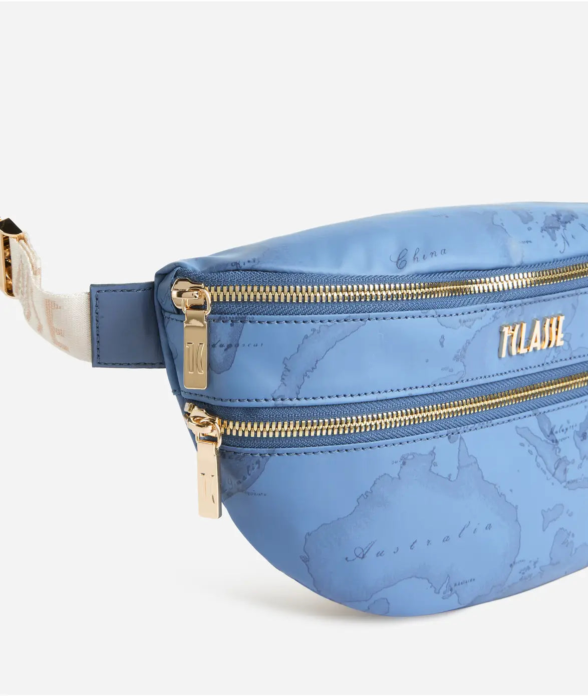 Marsupio in tessuto soft stampa Geo Color Jeans