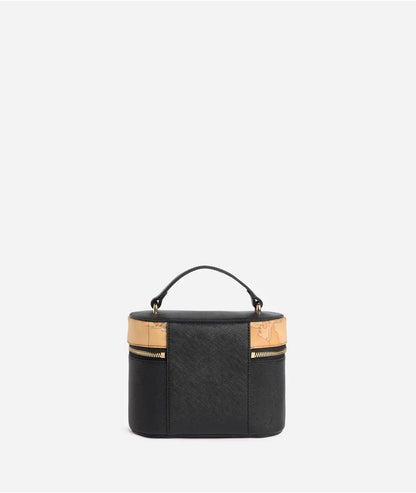 Borsa a tracolla Treasure Bag tracollina vanity Nero- Alviero Martini Prima Classe