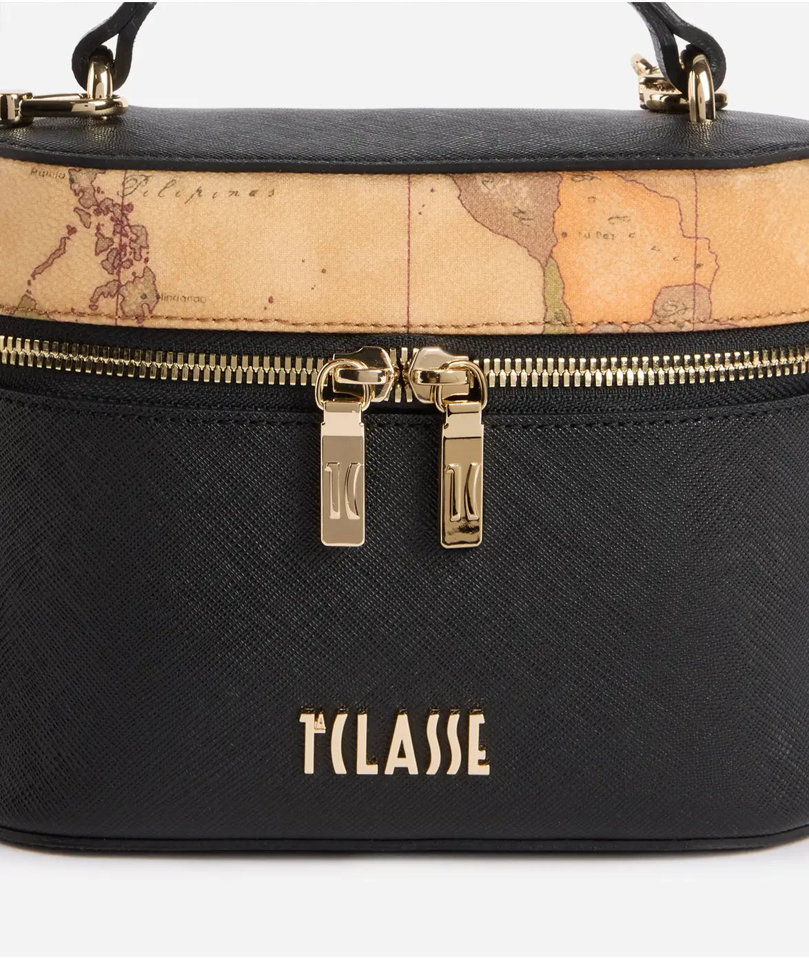 Borsa a tracolla Treasure Bag tracollina vanity Nero- Alviero Martini Prima Classe