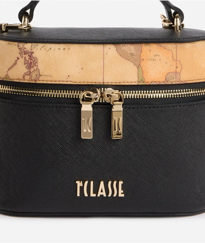 Borsa a tracolla Treasure Bag tracollina vanity Nero- Alviero Martini Prima Classe