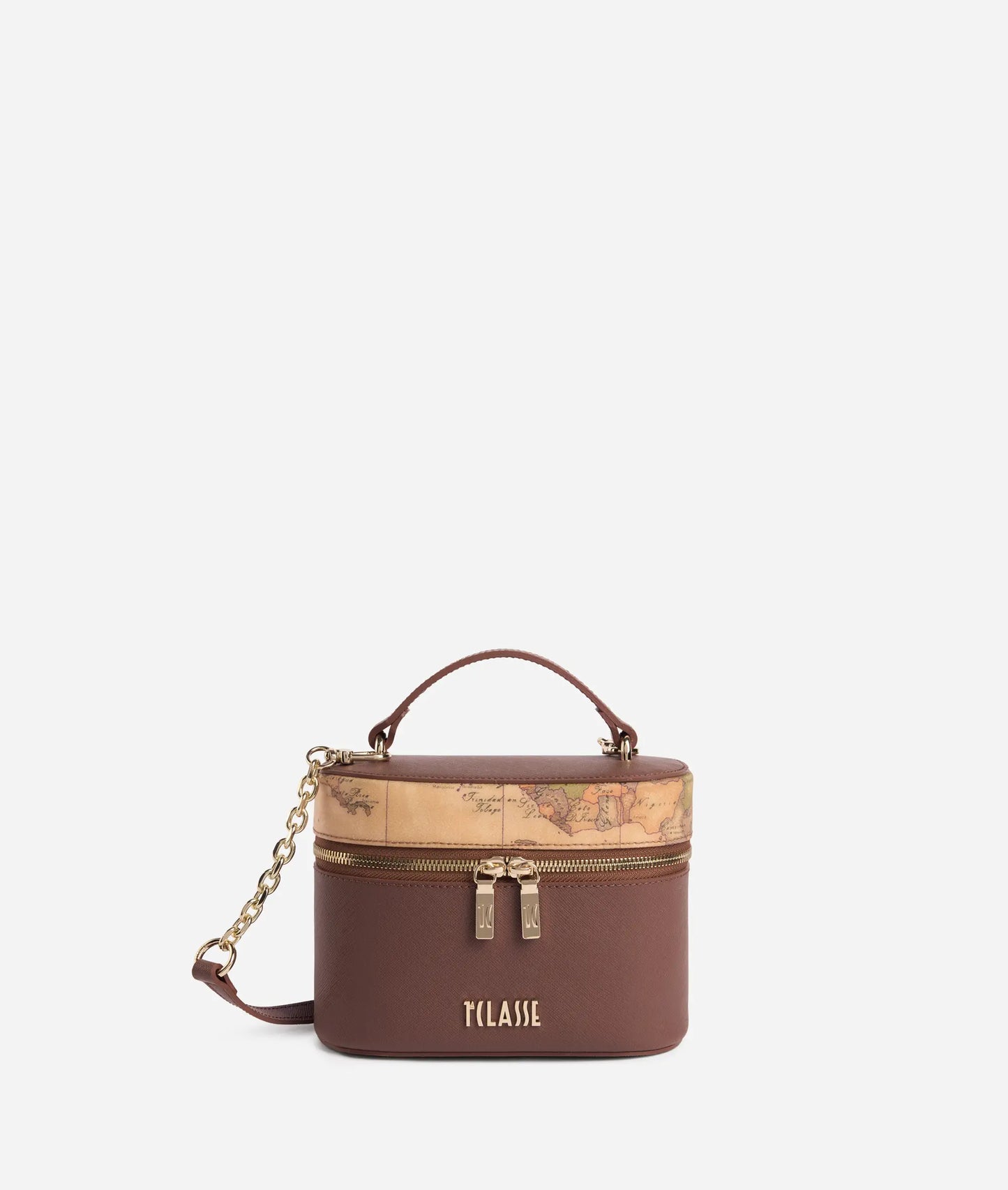 Borsa a tracolla Treasure Bag tracollina vanity Castagna- Alviero Martini Prima Classe