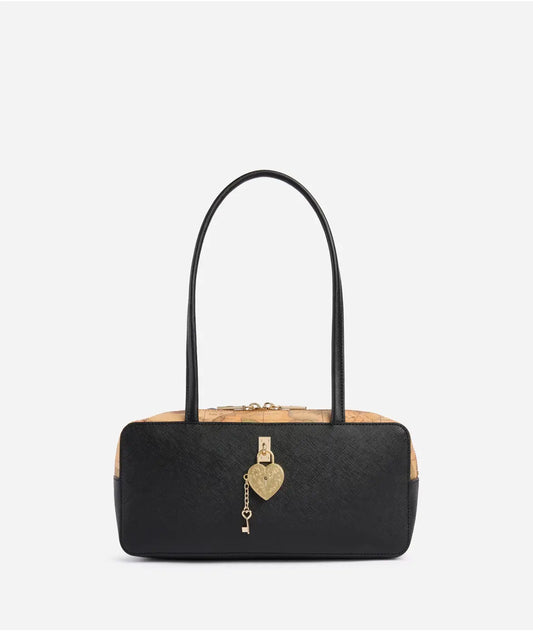 Borsa sottospalla Love Charm Bag Nero - Alviero Martini Prima Classe