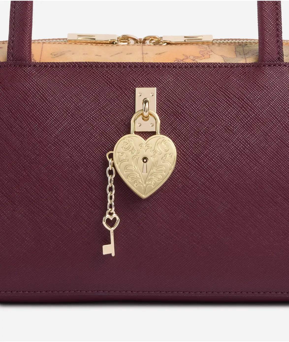 Borsa sottospalla Love Charm Bag Bordò - Alviero Martini Prima Classe
