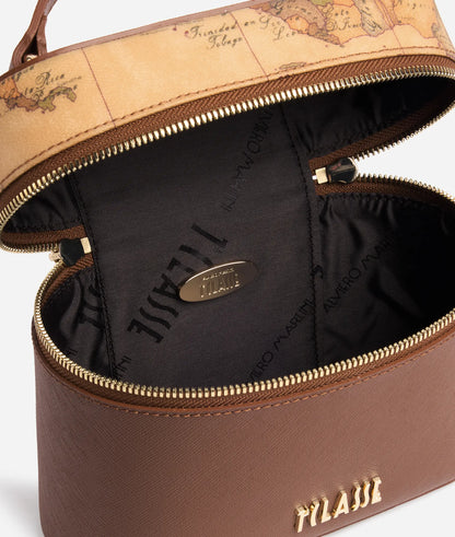 Borsa a tracolla Treasure Bag tracollina vanity Castagna- Alviero Martini Prima Classe