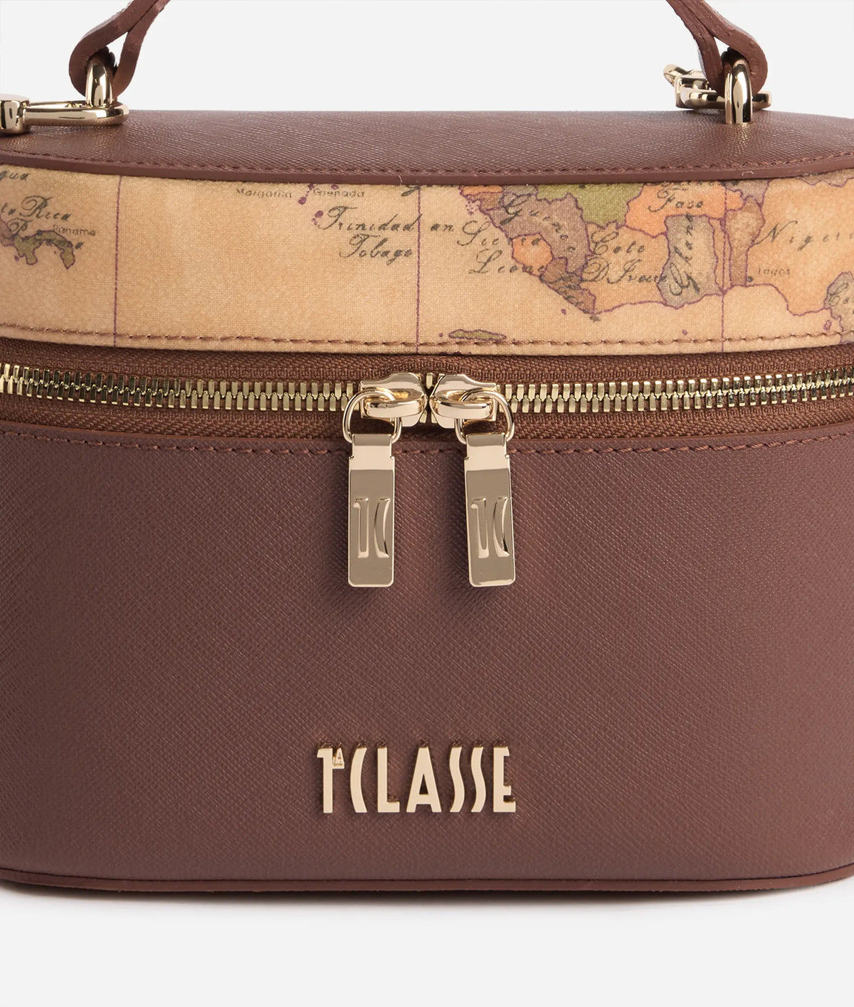 Borsa a tracolla Treasure Bag tracollina vanity Castagna- Alviero Martini Prima Classe