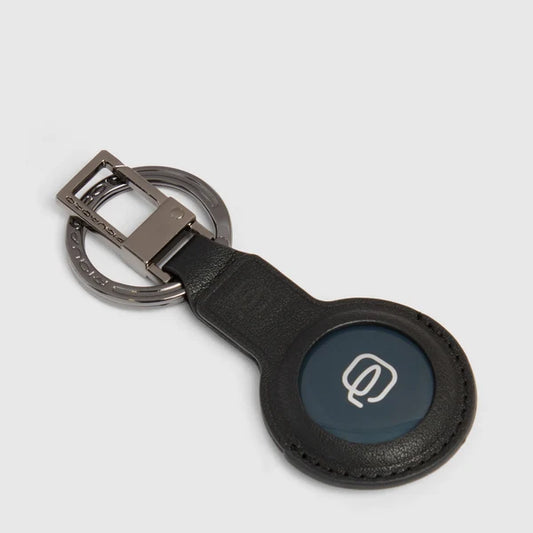 Portachiavi in pelle con CONNEQU 4.0- Black Square- PIquadro