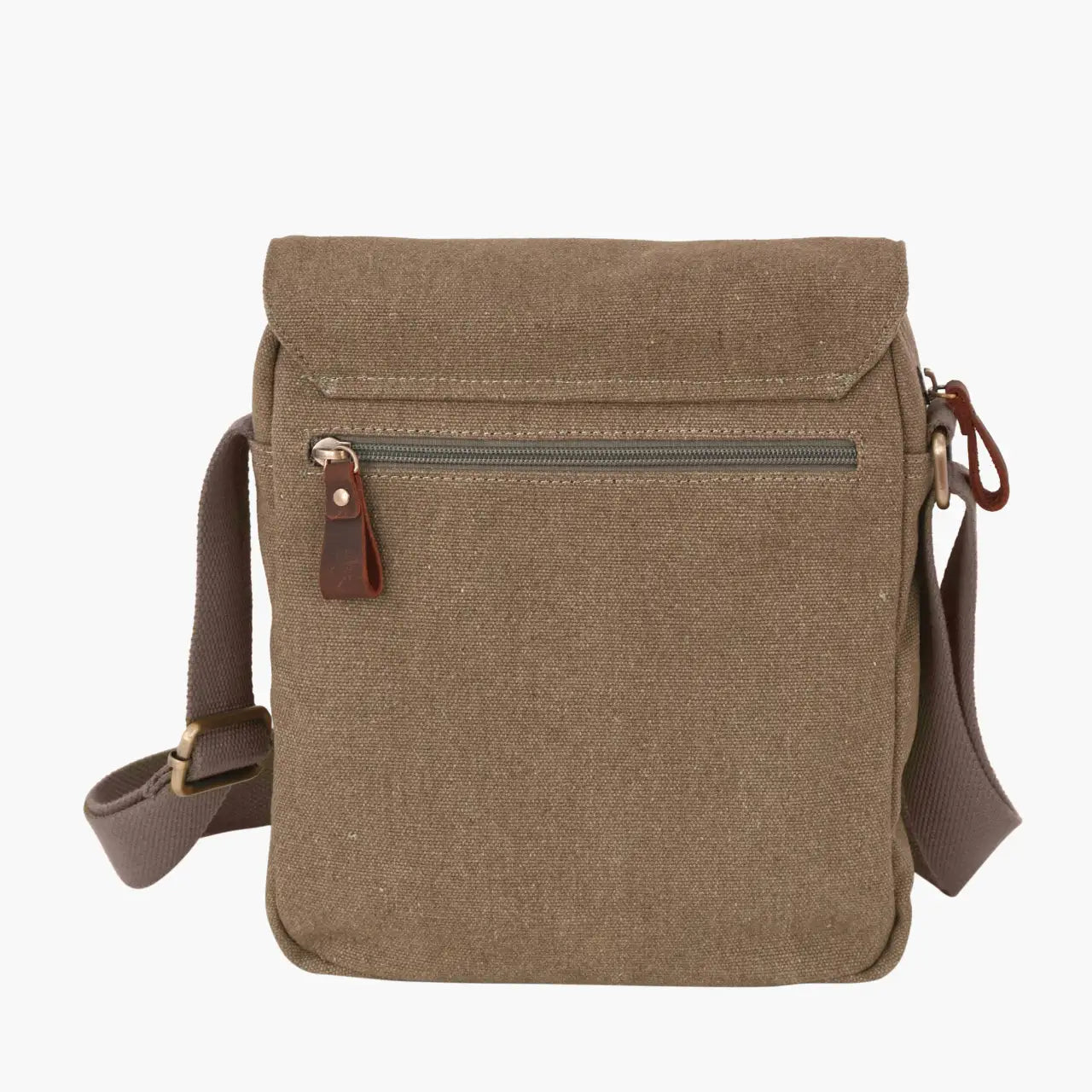 Borsa a tracolla uomo in tessuto compatta linea Canvas Aeronautica Militare