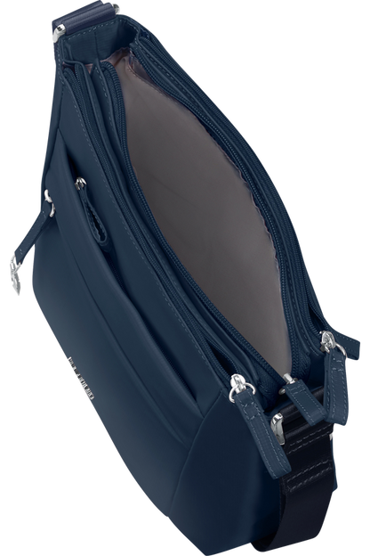 Borsa a tracolla 3 cerniere in tessuto Dark Blue - Move 5.0 - Samsonite