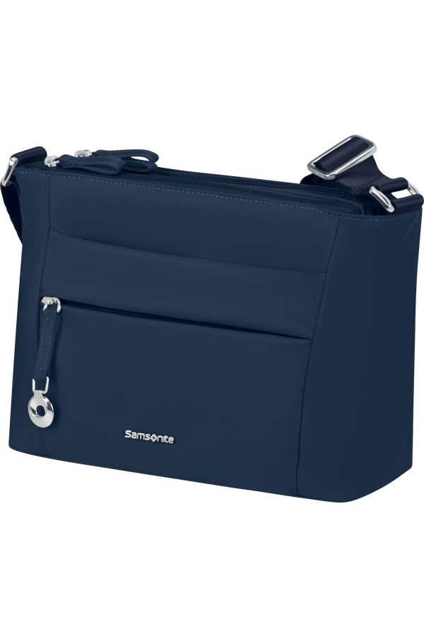 Borsa a tracolla 3 cerniere in tessuto Dark Blue - Move 5.0 - Samsonite
