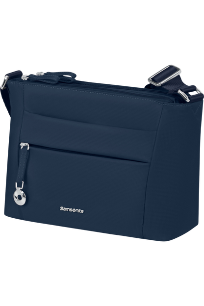 Borsa a tracolla 3 cerniere in tessuto Dark Blue - Move 5.0 - Samsonite