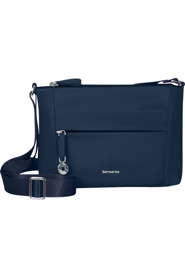 Borsa a tracolla 3 cerniere in tessuto Dark Blue - Move 5.0 - Samsonite