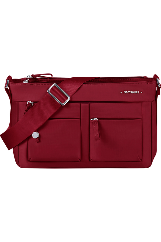 Borsa a tracolla media  in tessuto con tasche - Move 4.0 - Samsonite