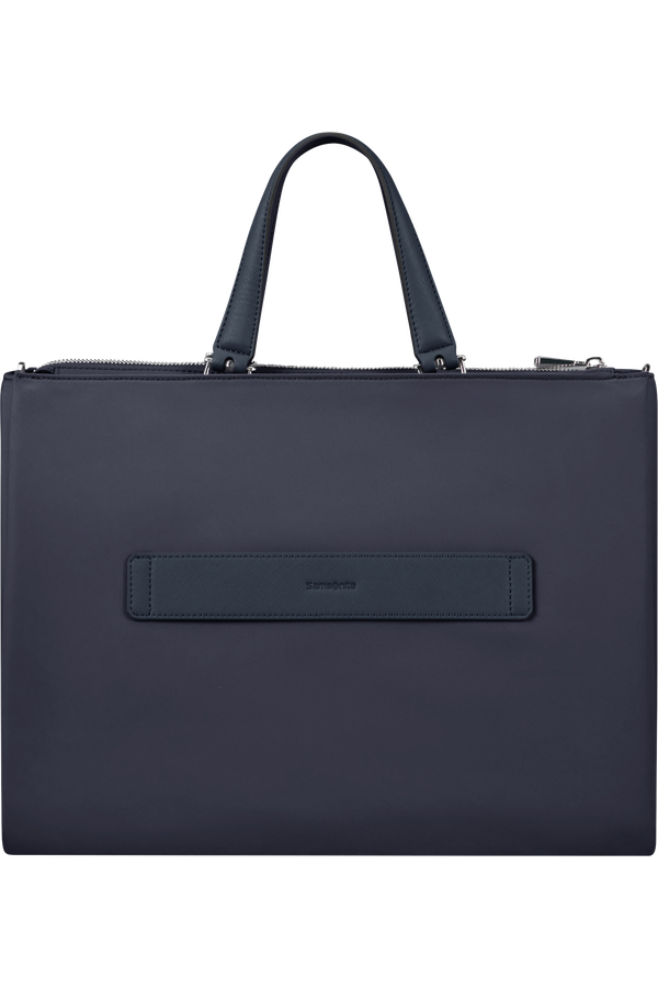 Borsa cartella donna in tessuto porta computer 14