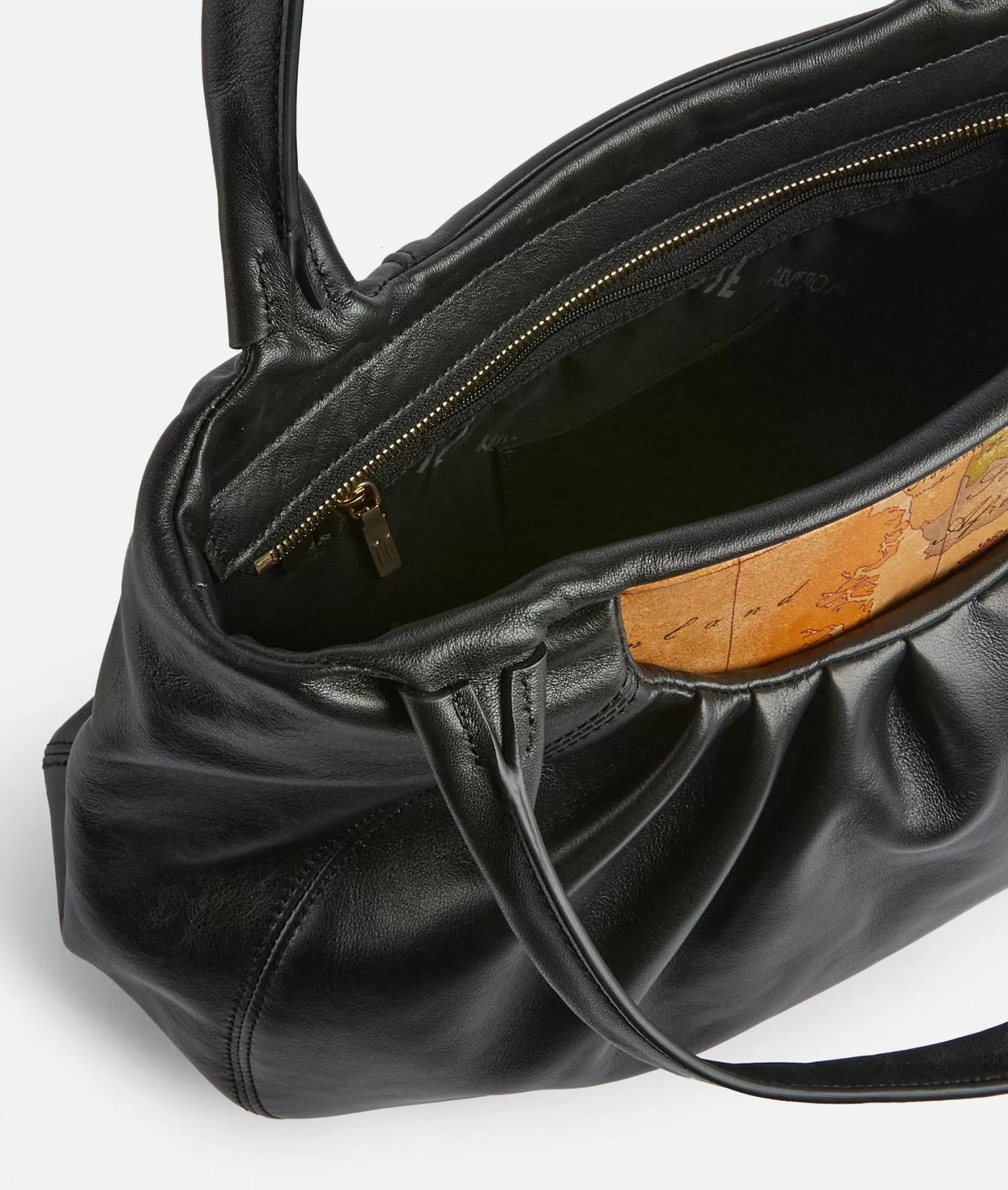 Borsa shopping in pelle nappata morbida - Immersive Leather - Alviero Martini Prima Classe