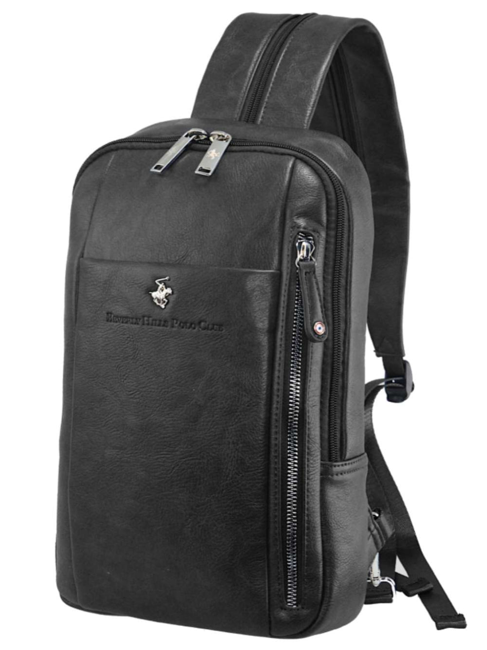 Monospalla zaino uomo in ecopelle Dallas Beverly Hills Polo Club