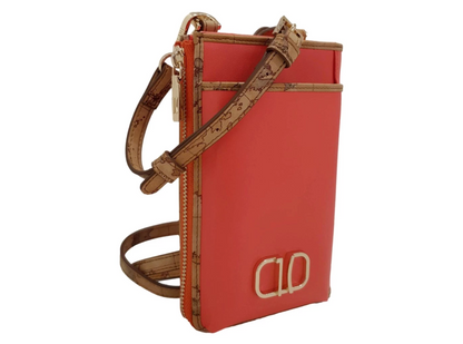 Pochette portacellulare con tracolla  in pelle Geo Summer Feeling - Alviero Martini Prima Classe