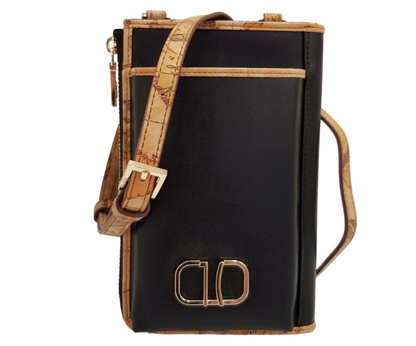 Pochette portacellulare con tracolla  in pelle Geo Summer Feeling - Alviero Martini Prima Classe