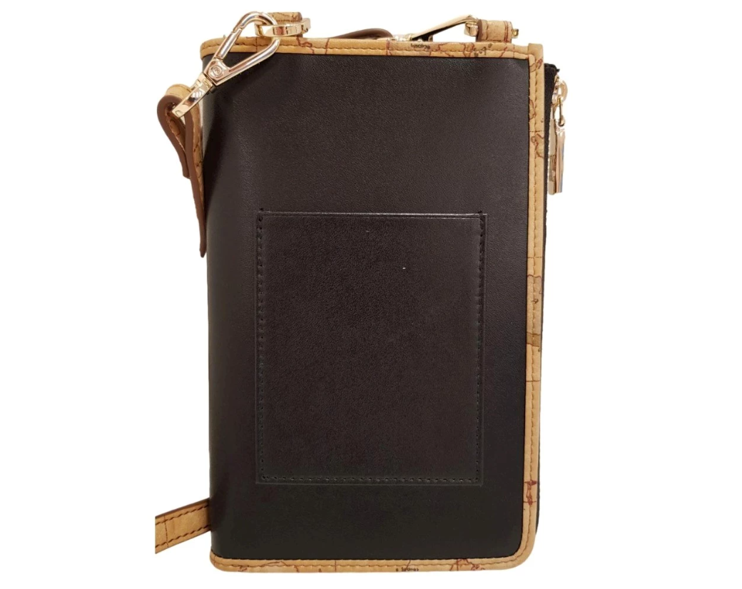 Pochette portacellulare con tracolla  in pelle Geo Summer Feeling - Alviero Martini Prima Classe