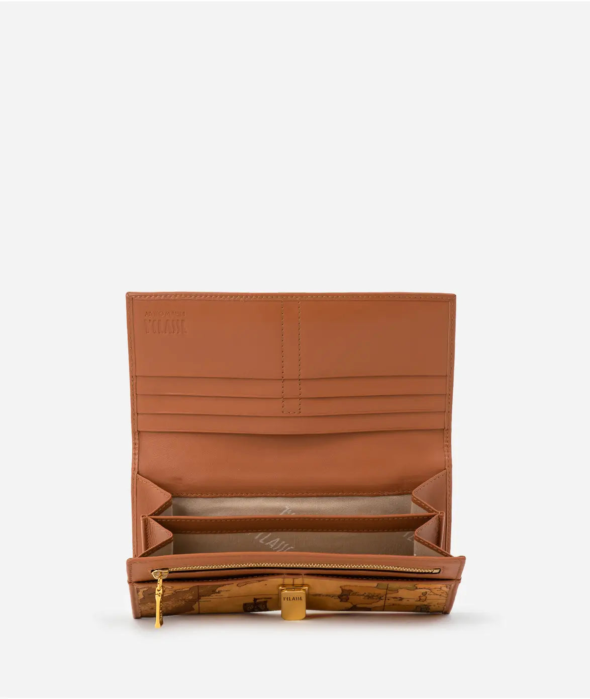 Portafoglio grande in pelle stampa Geo Classic CW003 - Alviero Martini Prima Classe