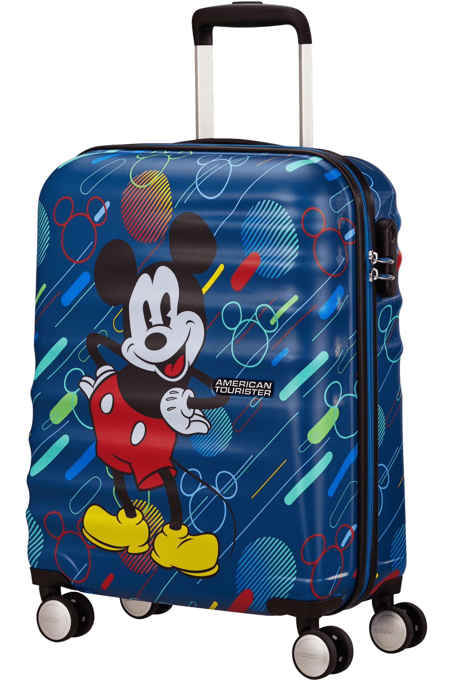 Trolley Spinner cabina 55 cm - Wavebreaker Disney Mickey Future Pop - American Tourister