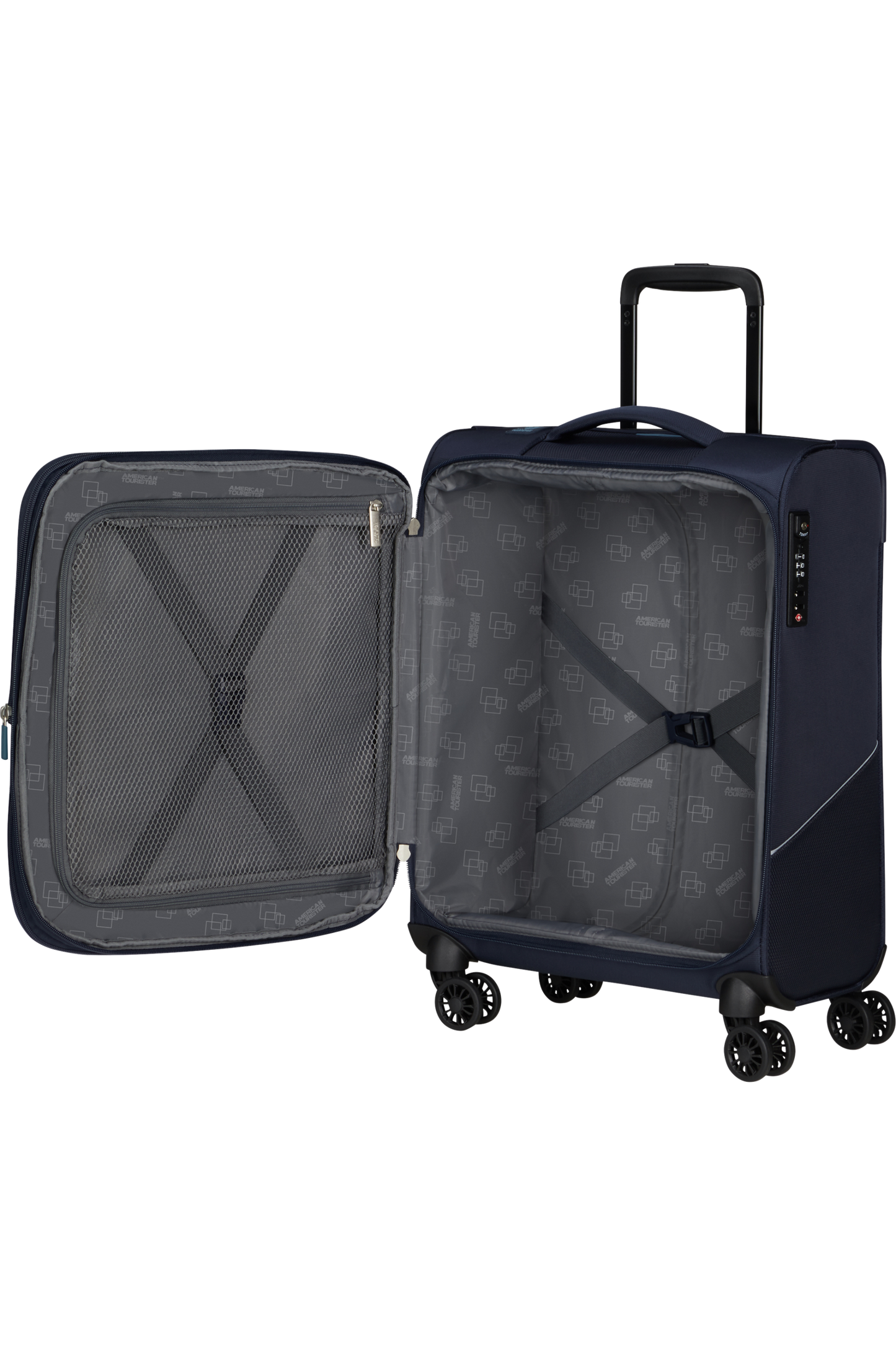 Trolley Spinner cabina 55 cm 4 ruote semirigida - Summerride - American Tourister