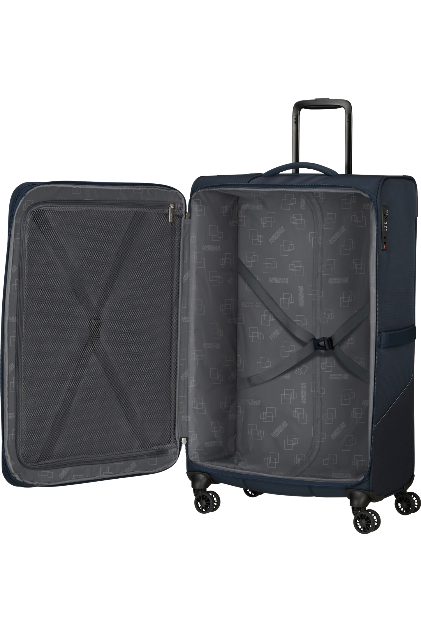 Trolley Spinner media 69 cm 4 ruote semirigida - Summerride - American Tourister