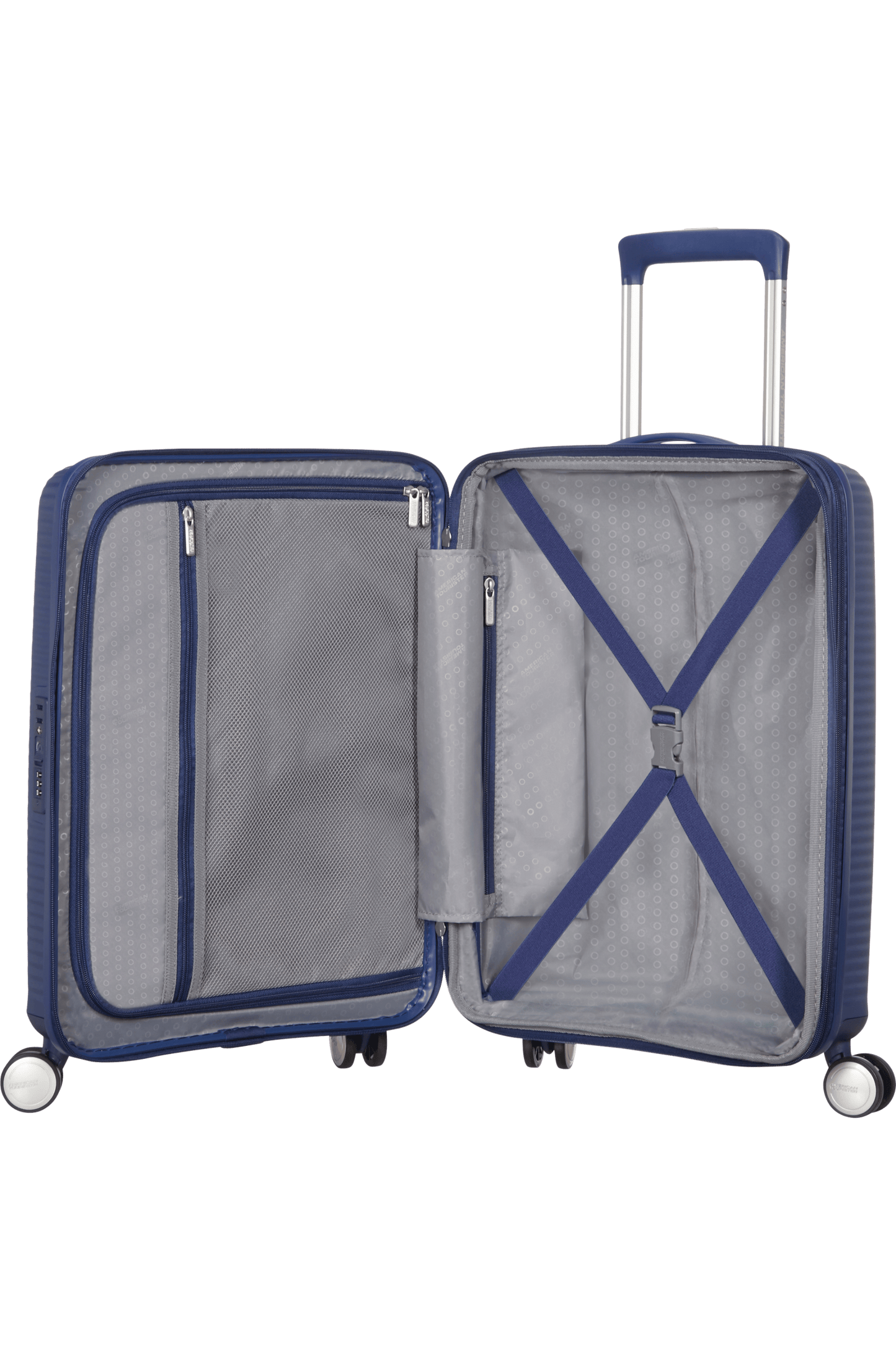 Trolley spinner espandibile 4 ruote 55 cm - Soundbox - American Tourister