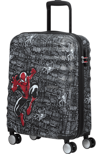 Trolley spinner 4 ruote cabina 55cm - Spiderman Sketch - American Tourister